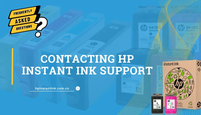 Contacting HP Instant Ink Support