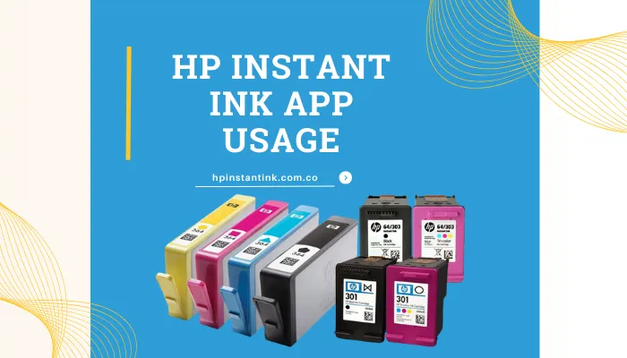 HP Instant Ink App Usage